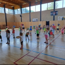 Cvičení v tělocvičně 30. 5. 2024