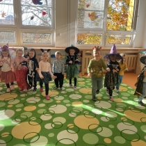 Halloweenský den ve školce