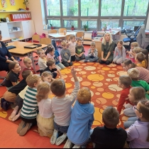 Návštěva předškoláků v 1. třídě základní školy