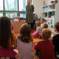 13. 11. Návštěva dětí z MŠ