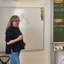 15.4. návštěva ilustrátorky v naší škole