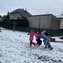 Zimní radovánky se sněhem ŠD II.